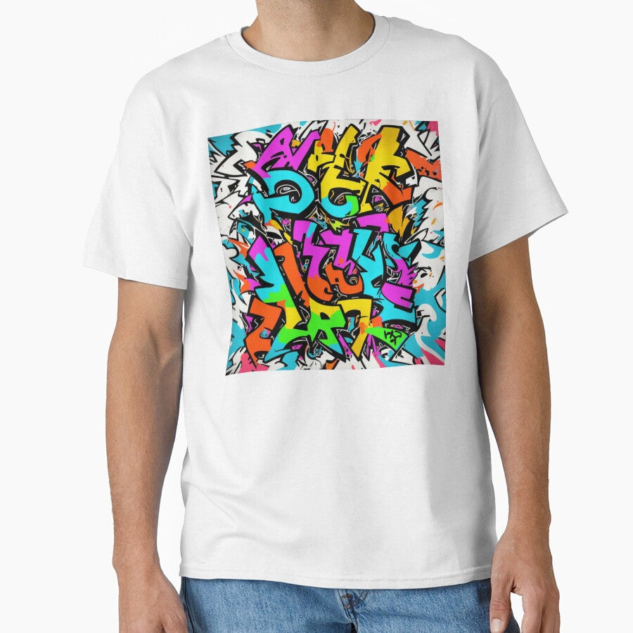 Unleash Your Creativity: Design a Powerful Graffiti - Adult & Kids T-Shirts, Sweatshirts & Hoodies apparel design preview 1
