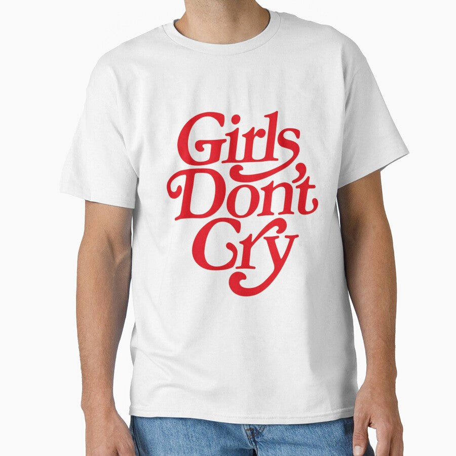Girls don't cry. by rimisart - Adult & Kids T-Shirts, Sweatshirts & Hoodies apparel design preview 1