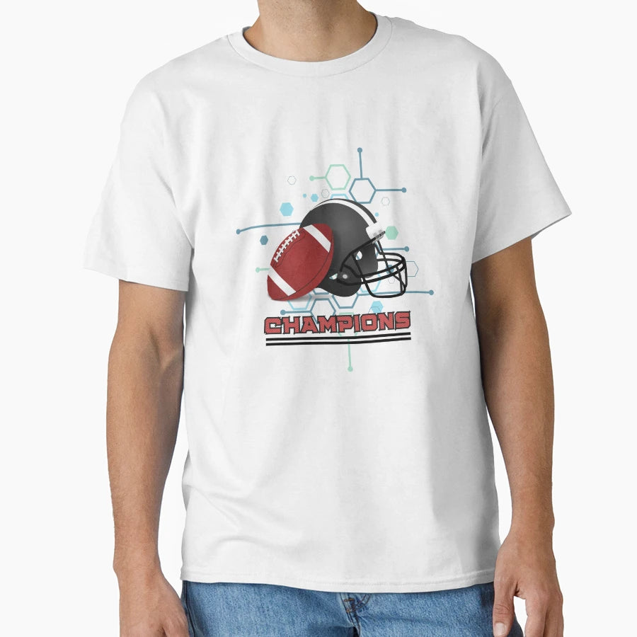 American Football T-Shirt - Unique Graphic Unisex - T-Shirt, Sweatshirt, Hoodie