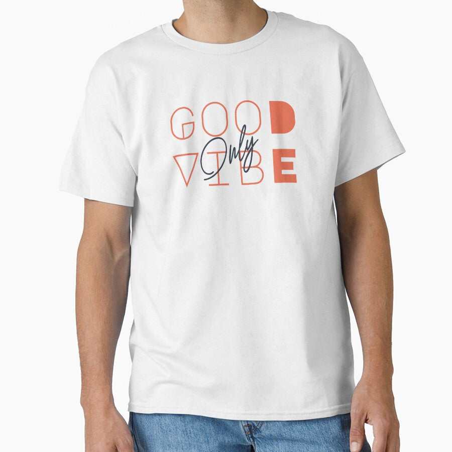 Good Vibes Only Quote by Nadheesh - Adult & Kids T-Shirts, Sweatshirts & Hoodies apparel design preview 1