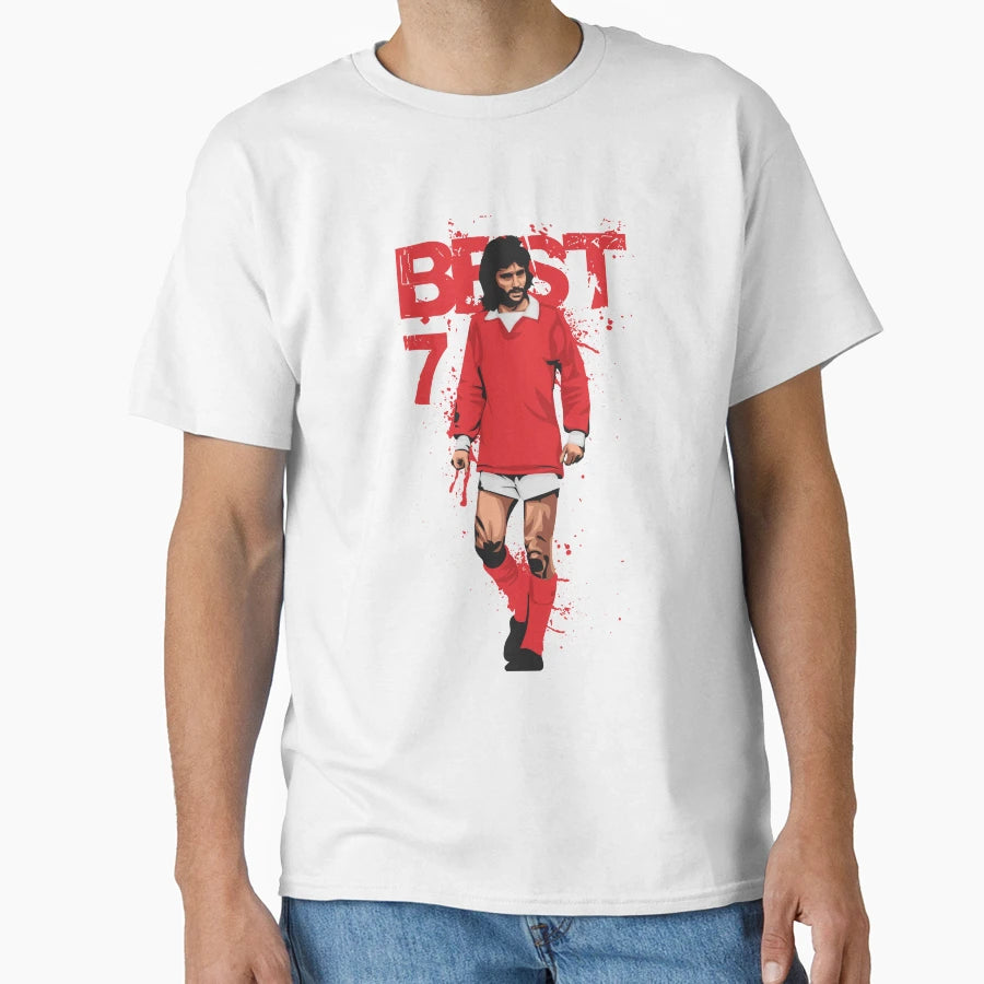 George Best T-Shirt - Novelty Apparel for Adults - T-Shirt, Sweatshirt, Hoodie