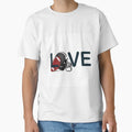 Love Football T-Shirt - Streetwear Style Men Women - T-Shirt, Sweatshirt, Hoodie
