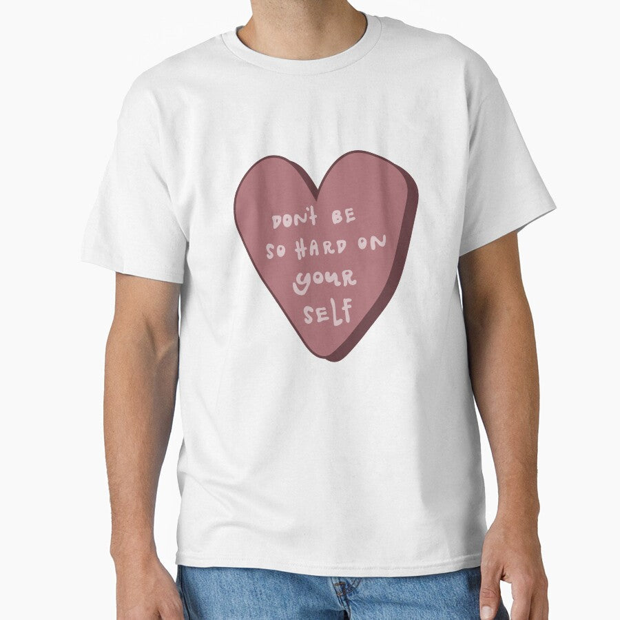 Don't Be So Hard On Yourself by MEGHWEALE - Adult & Kids T-Shirts, Sweatshirts & Hoodies apparel design preview 1