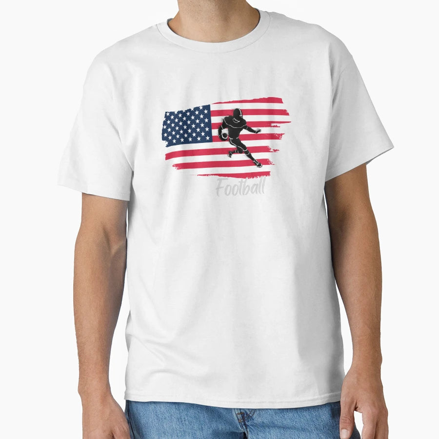 American Football T-Shirt - Minimalist Print Unisex - T-Shirt, Sweatshirt, Hoodie