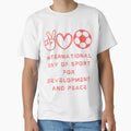 International Day Sport Development And T-Shirt - Minimalist Print Unisex - T-Shirt, Sweatshirt, Hoodie