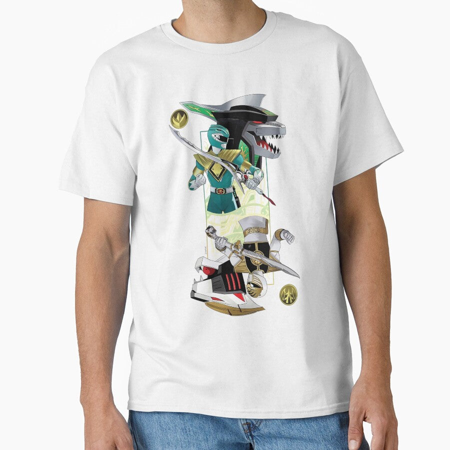 Warriors of Light and Shadow Futuristic Battle Art by - Adult & Kids T-Shirts, Sweatshirts & Hoodies apparel design preview 1