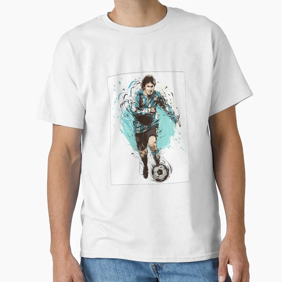 Football Player T-Shirt - Graphic Print for Adults - T-Shirt, Sweatshirt, Hoodie