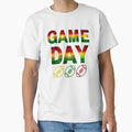 Game Day Football Rasta Jamaican T-Shirt - Minimalist Print Men Women - T-Shirt, Sweatshirt, Hoodie