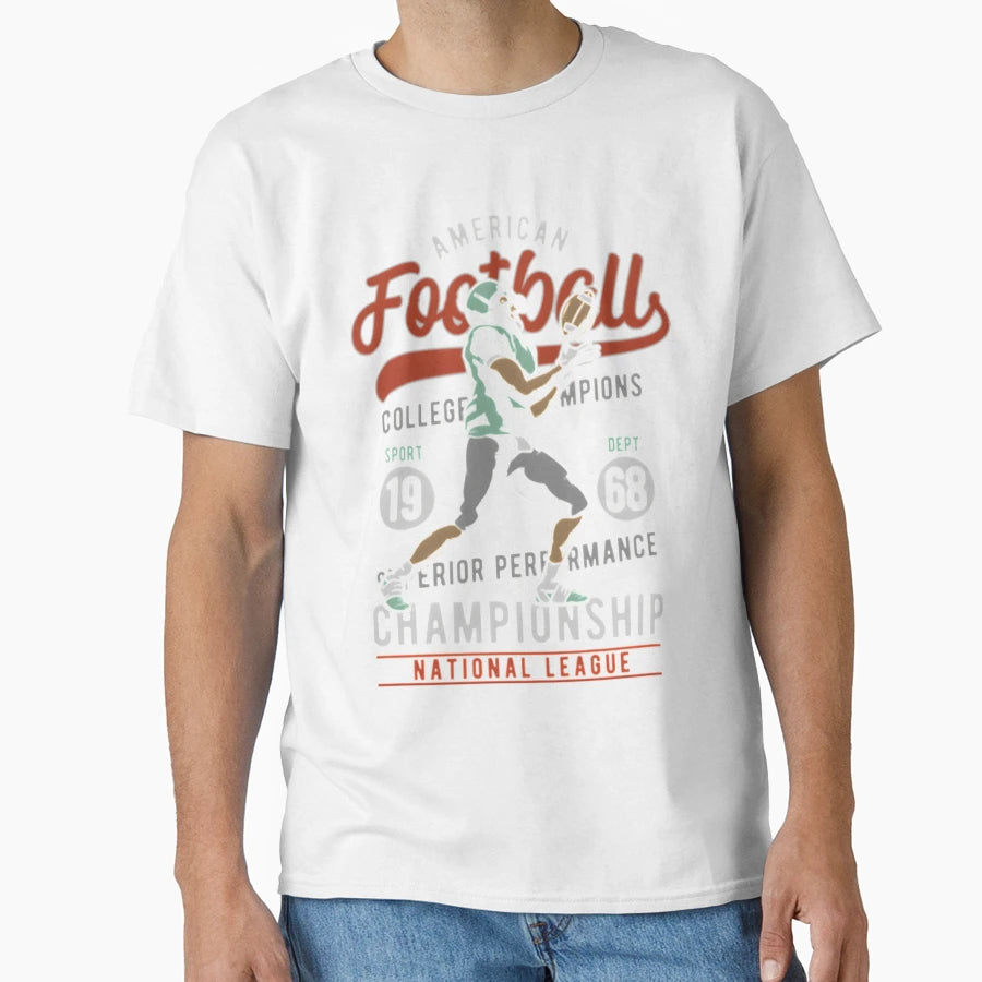American Football National League T-Shirt - Aesthetic Graphic Unisex - T-Shirt, Sweatshirt, Hoodie