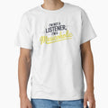 Expressive Musicaholic Quote in Deep Blue and - Adult & Kids T-Shirts, Sweatshirts & Hoodies apparel design preview 1