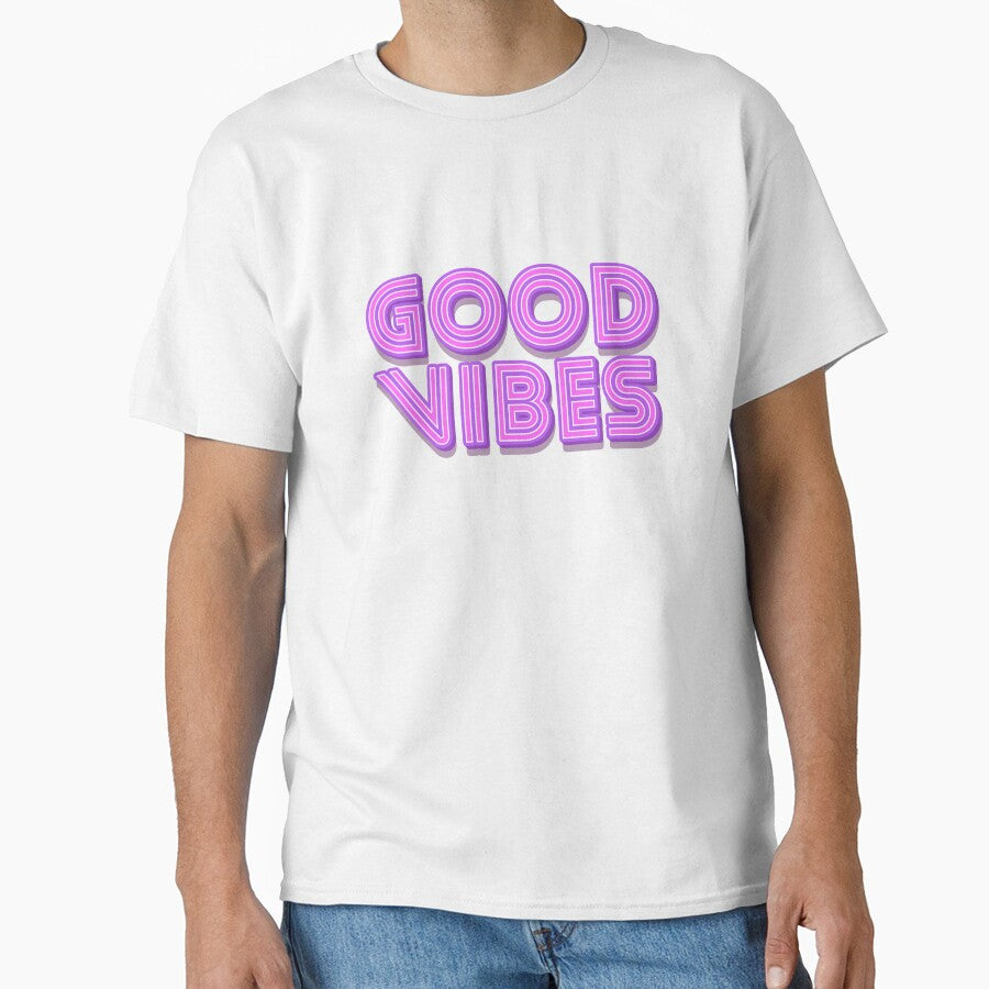 Pastel Purple Violet Stripes 3D Retro Vintage Sans - Adult & Kids T-Shirts, Sweatshirts & Hoodies apparel design preview 1