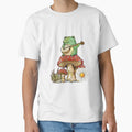 Frog Playing The Banjo by PixelsNBows - Adult & Kids T-Shirts, Sweatshirts & Hoodies apparel design preview 1