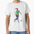 Soccer Player T-Shirt - Minimalist Print for Adults - T-Shirt, Sweatshirt, Hoodie