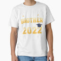 Proud Brother Class 2022 Graduate T-Shirt - Aesthetic Graphic Men Women - T-Shirt, Sweatshirt, Hoodie