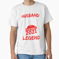 Husband Dad Fantasy Football Legend T-Shirt - Graphic Print Unisex - T-Shirt, Sweatshirt, Hoodie