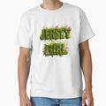 Jersey Flowers T-Shirt - Graphic Print Men Women - T-Shirt, Sweatshirt, Hoodie
