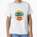 Coach Best Coach Ever T-Shirt - Fun Novelty Design for Adults - T-Shirt, Sweatshirt, Hoodie