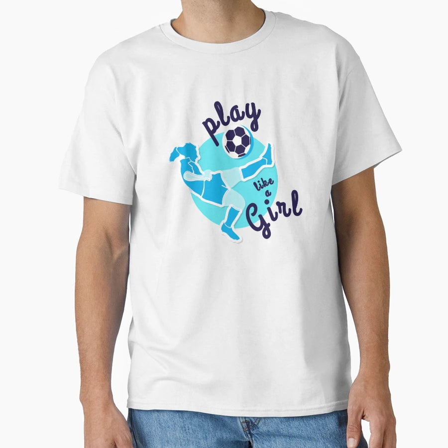 Womens Football T-Shirt - Minimalist Print Unisex - T-Shirt, Sweatshirt, Hoodie