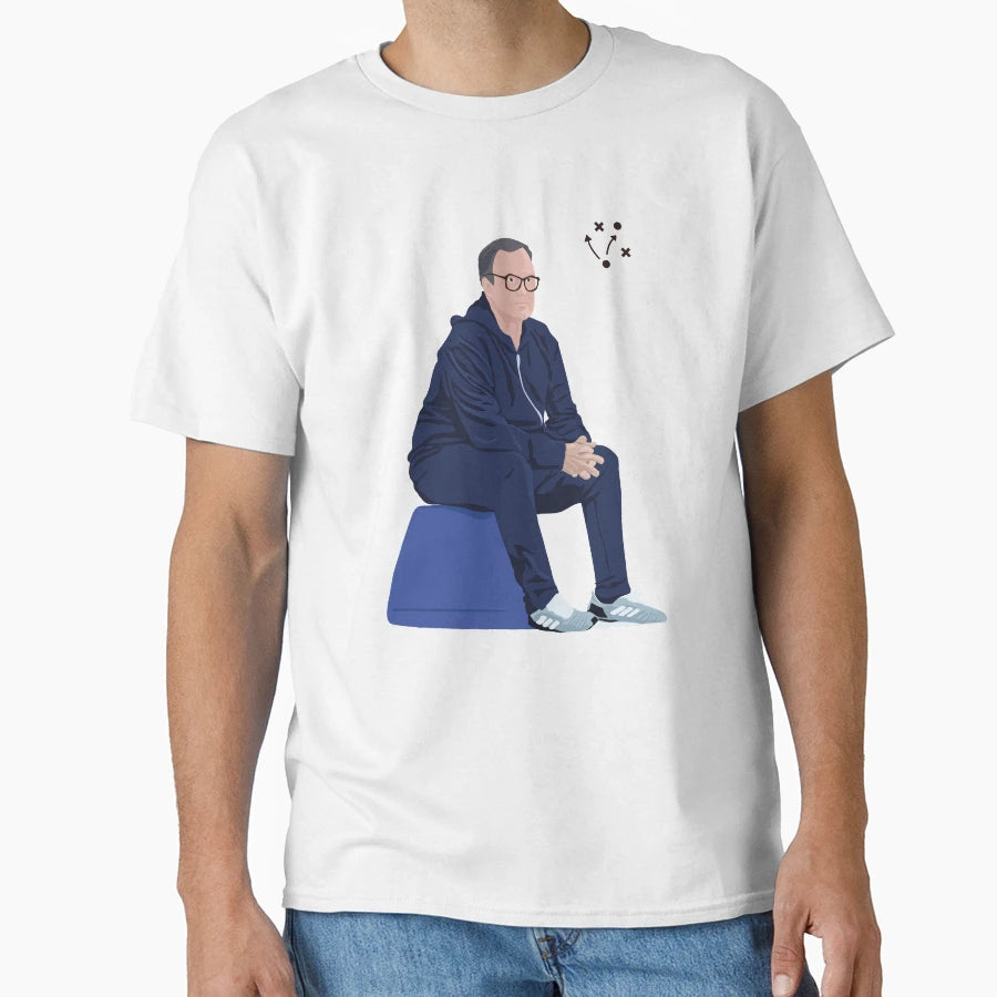Marcelo Bielsa Tactics T-Shirt - Aesthetic Graphic for Adults - T-Shirt, Sweatshirt, Hoodie