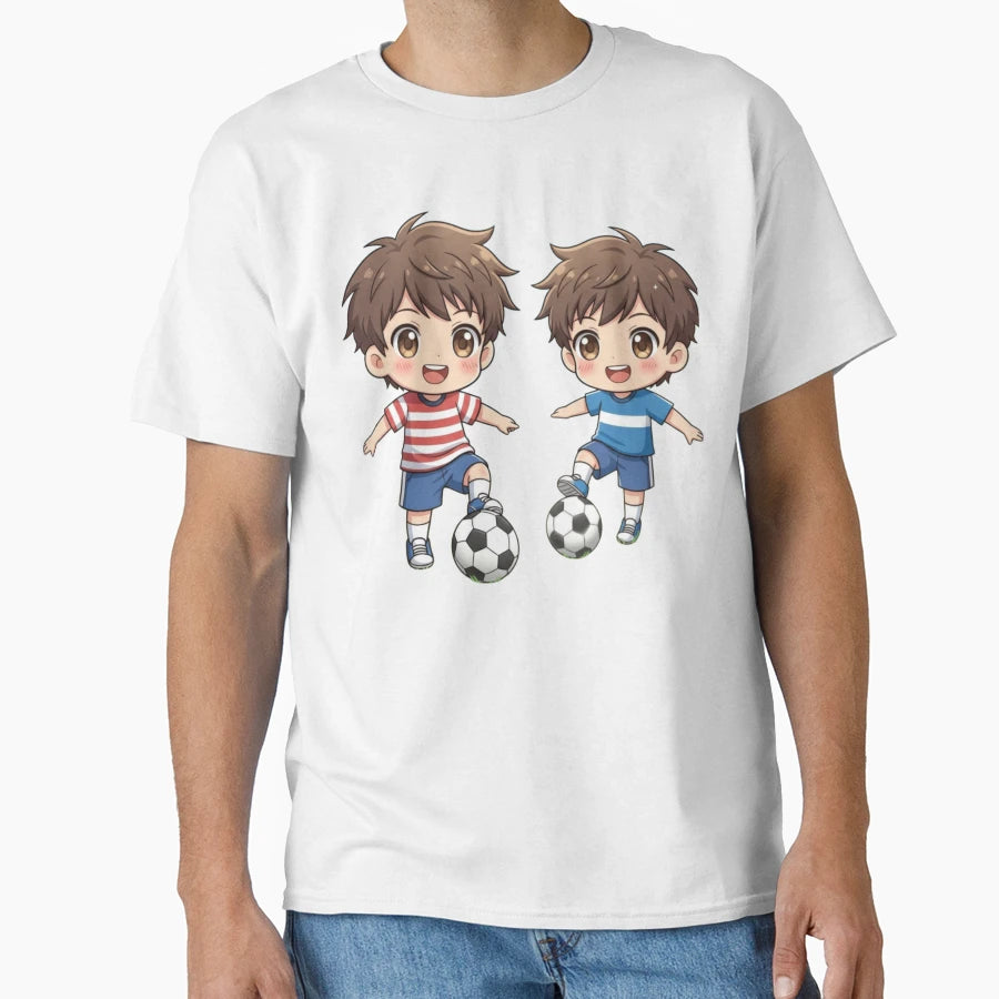 Children Competing Football T-Shirt - Streetwear Style for Adults - T-Shirt, Sweatshirt, Hoodie