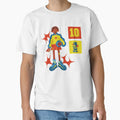 Soccer Character Number 10 Mascot T-Shirt - Graphic Print for Adults - T-Shirt, Sweatshirt, Hoodie