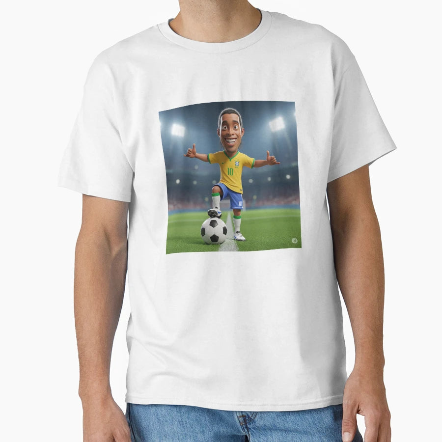 Football Star T-Shirt - Custom Art Print Unisex - T-Shirt, Sweatshirt, Hoodie