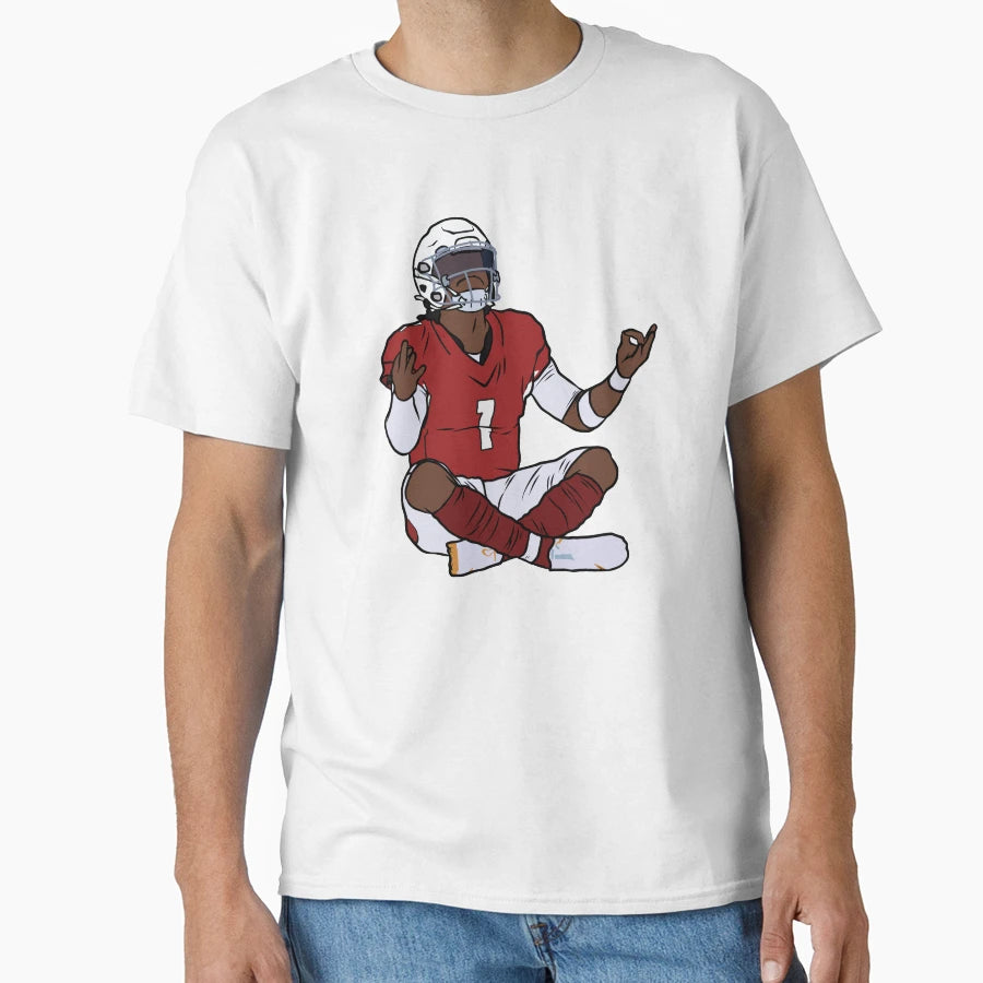 Kyler Murray Meditation Celebration T-Shirt - Streetwear Style for Adults - T-Shirt, Sweatshirt, Hoodie
