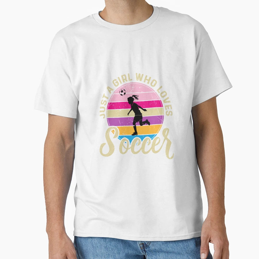 Soccer Player T-Shirt - Minimalist Print Men Women - T-Shirt, Sweatshirt, Hoodie