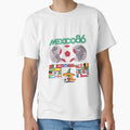 Mexico 86 World Cup T-Shirt - Graphic Print Unisex - T-Shirt, Sweatshirt, Hoodie