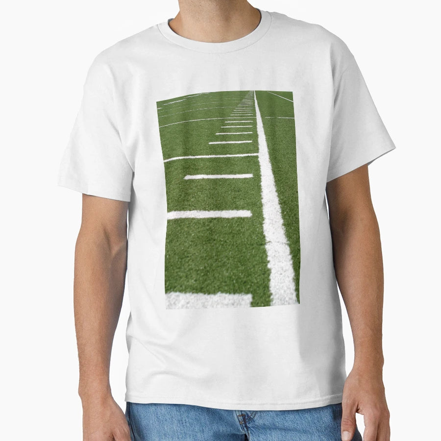 Football Lines T-Shirt - Casual Everyday Wear Men Women - T-Shirt, Sweatshirt, Hoodie