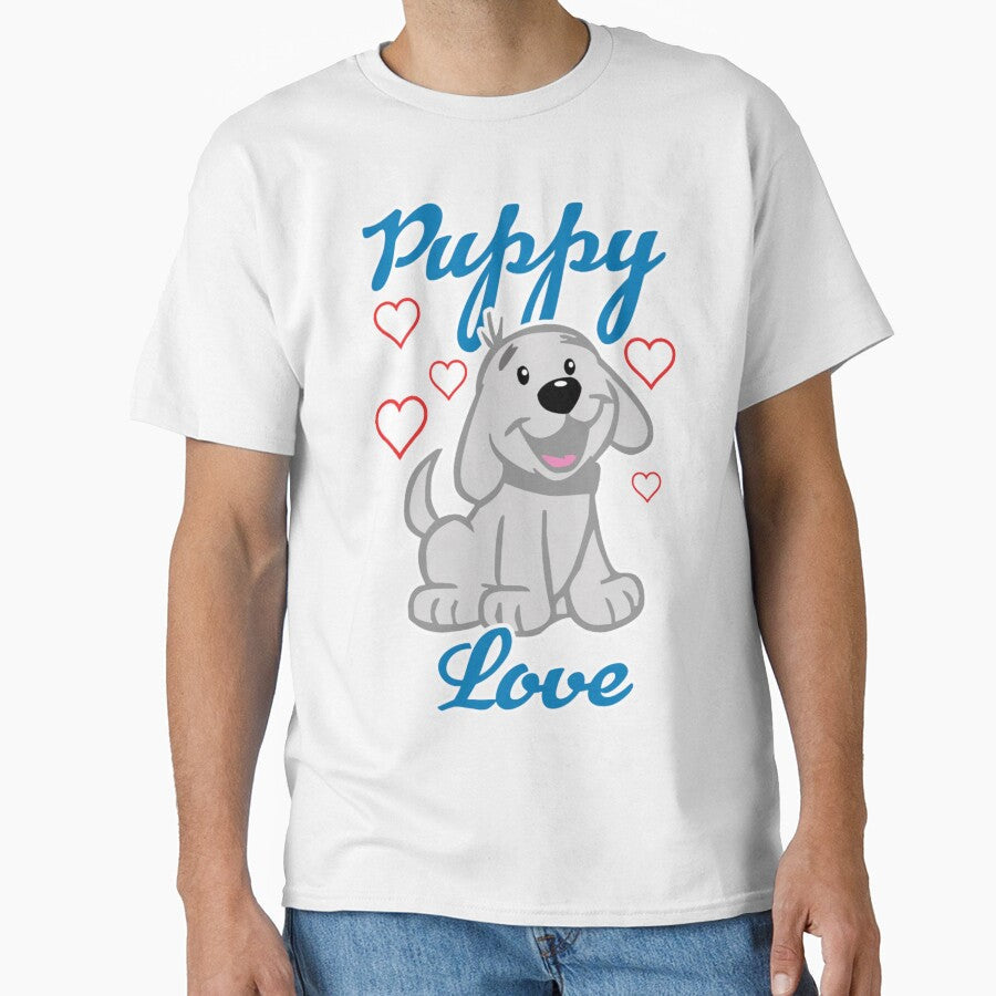 Puppy Love by ALyricaMiracle - Adult & Kids T-Shirts, Sweatshirts & Hoodies apparel design preview 1