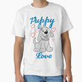Puppy Love by ALyricaMiracle - Adult & Kids T-Shirts, Sweatshirts & Hoodies apparel design preview 1