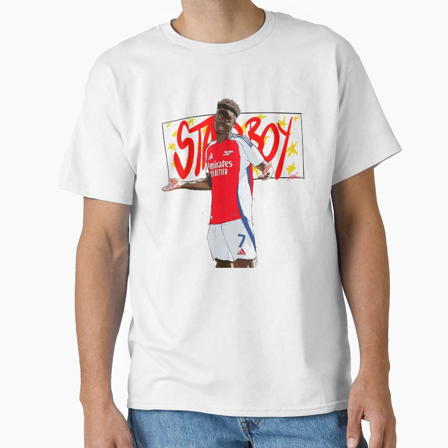 Bukayo Saka T-Shirt - Graphic Print Men Women - T-Shirt, Sweatshirt, Hoodie
