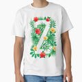 Capital Letter Z Alphabet Monogram T-Shirt - Aesthetic Graphic for Adults - T-Shirt, Sweatshirt, Hoodie