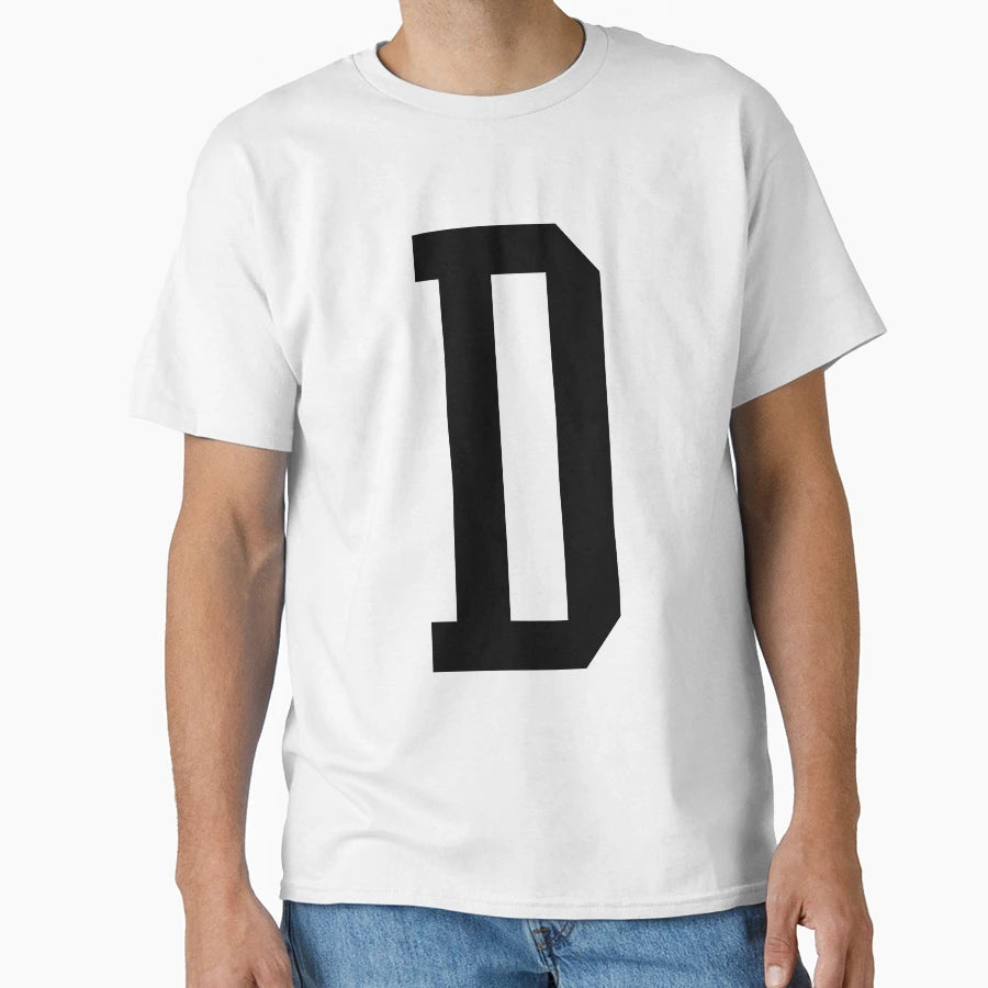Letter D T-Shirt - Custom Art Print Men Women - T-Shirt, Sweatshirt, Hoodie