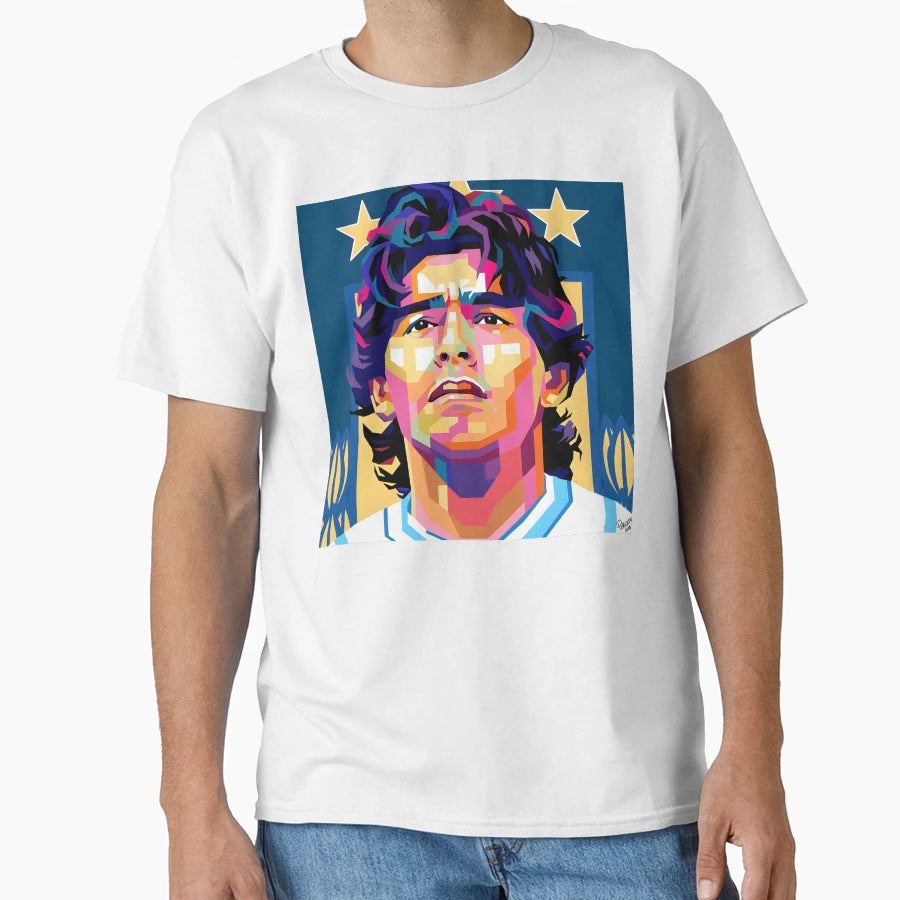 Diego Armando Maradona Football Legend T-Shirt - Streetwear Style Unisex - T-Shirt, Sweatshirt, Hoodie