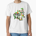 I Love Football T-Shirt - Unique Graphic for Adults - T-Shirt, Sweatshirt, Hoodie