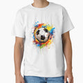 Soccer Ball T-Shirt - Novelty Apparel for Adults - T-Shirt, Sweatshirt, Hoodie