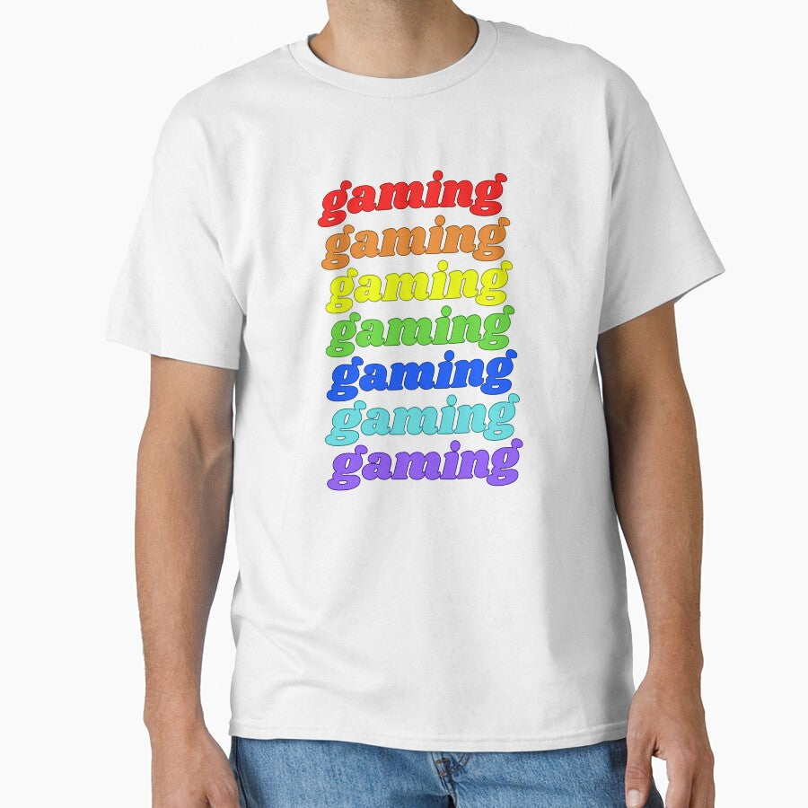 Gaming Rainbow by Stepadoda - Adult & Kids T-Shirts, Sweatshirts & Hoodies apparel design preview 1
