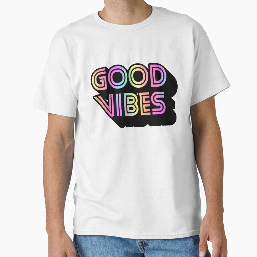 Gradient Rainbow Pink Spectrum Stripes 3D Extruded - Adult & Kids T-Shirts, Sweatshirts & Hoodies apparel design preview 1