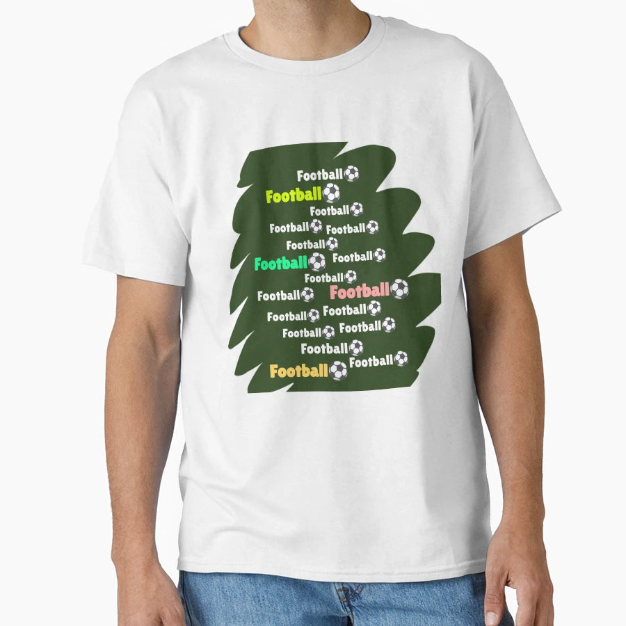 Football Lovers T-Shirt - Graphic Print Men Women - T-Shirt, Sweatshirt, Hoodie