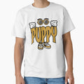 Puppy PETS Words Character Bold Retro by NFTWords - Adult & Kids T-Shirts, Sweatshirts & Hoodies apparel design preview 1