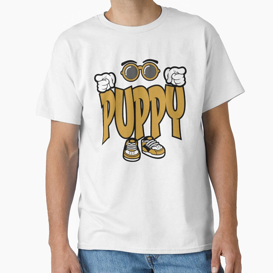 Puppy PETS Words Character Bold Retro by NFTWords - Adult & Kids T-Shirts, Sweatshirts & Hoodies apparel design preview 1
