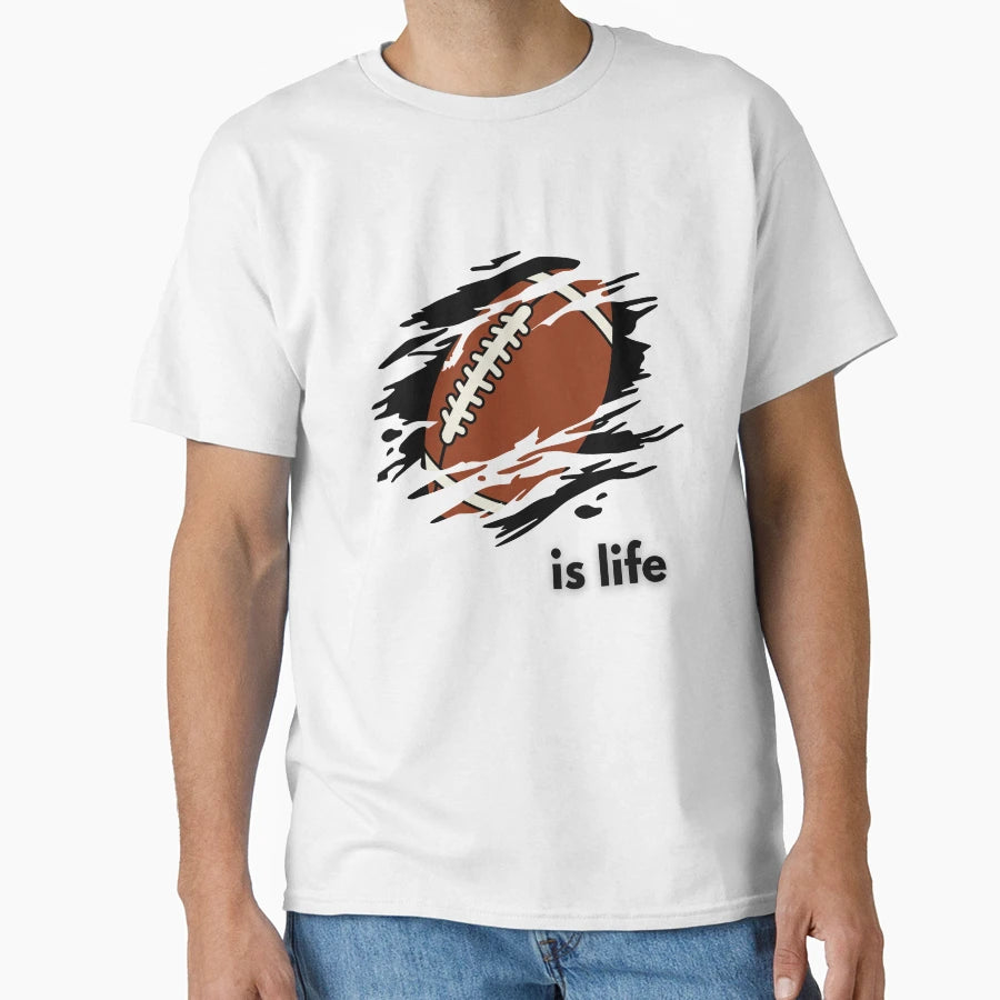 Football T-Shirt - Fun Novelty Design Men Women - T-Shirt, Sweatshirt, Hoodie