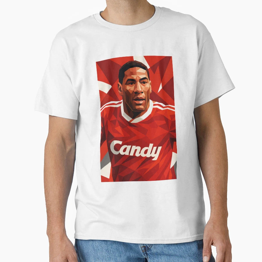 John Barnes Liverpool Legend Football T-Shirt - Novelty Apparel Unisex - T-Shirt, Sweatshirt, Hoodie