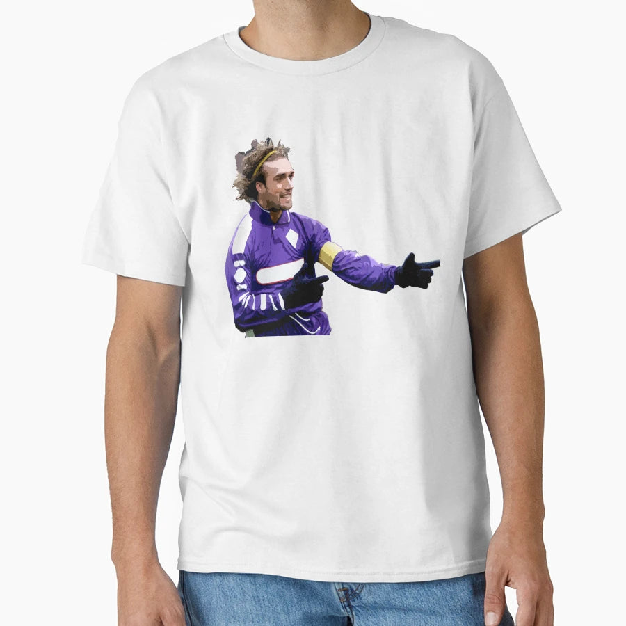 Gabriel Batistuta T-Shirt - Custom Art Print for Adults - T-Shirt, Sweatshirt, Hoodie