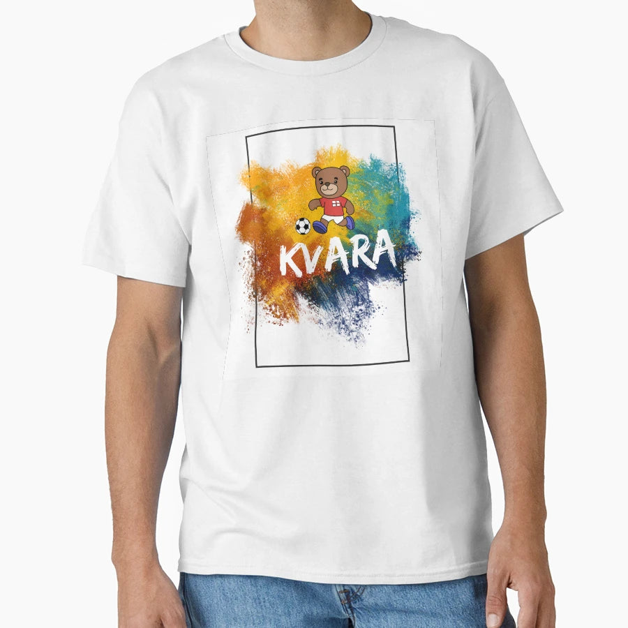 Kvara Bear T-Shirt - Casual Everyday Wear Unisex - T-Shirt, Sweatshirt, Hoodie