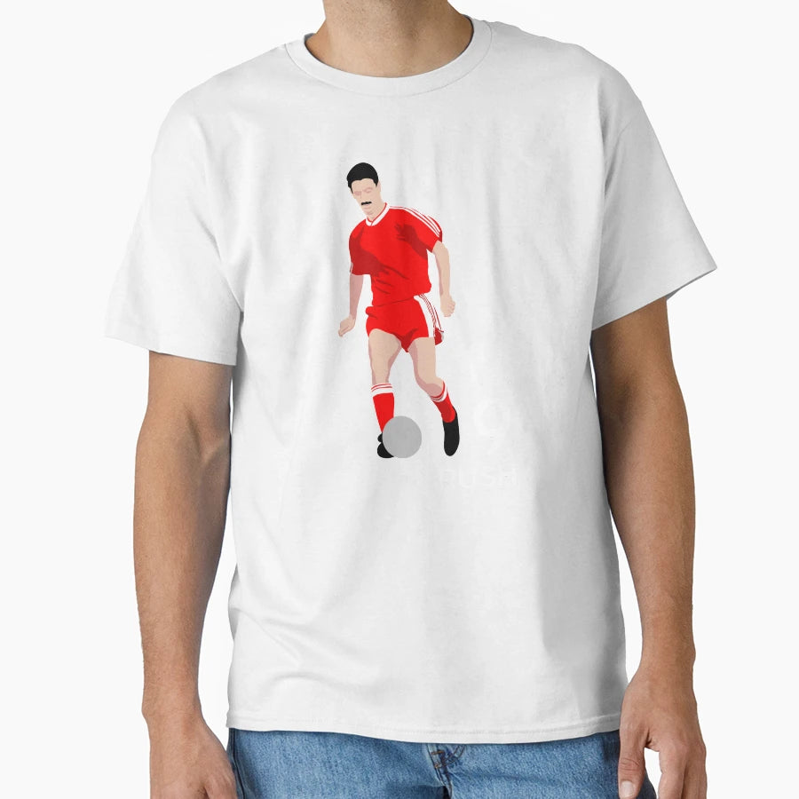 Ian Rush Liverpool T-Shirt - Fun Novelty Design for Adults - T-Shirt, Sweatshirt, Hoodie