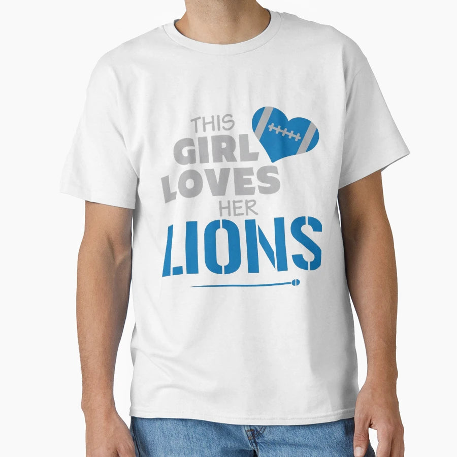 Football Detroit Lions T-Shirt - Fun Novelty Design Unisex - T-Shirt, Sweatshirt, Hoodie