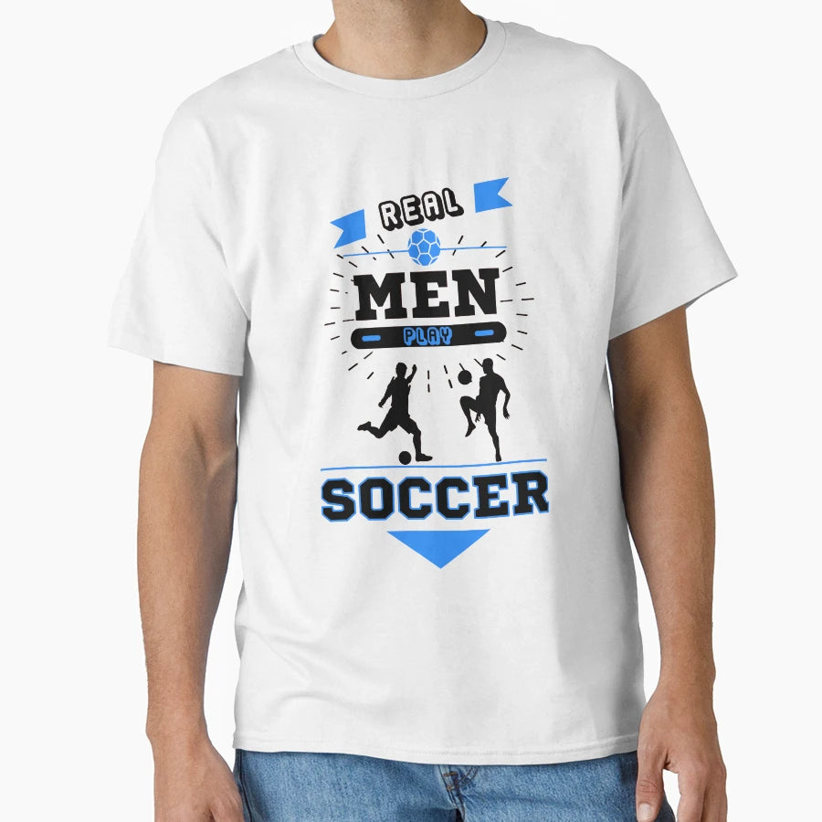 Real Soccer T-Shirt - Aesthetic Graphic Unisex - T-Shirt, Sweatshirt, Hoodie